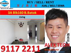 Blk 160 Bukit Batok Street 11 (Bukit Batok), HDB 3 Rooms #174793852